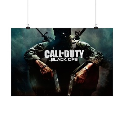 Call of Duty Black Ops Poster Video Game Advertising Ad Print Wall Art 11x17 