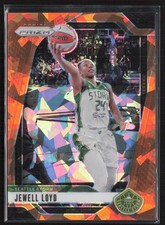 2024 Panini Prizm WNBA Ice Orange Prizms #49 Jewell Loyd Seattle Storm