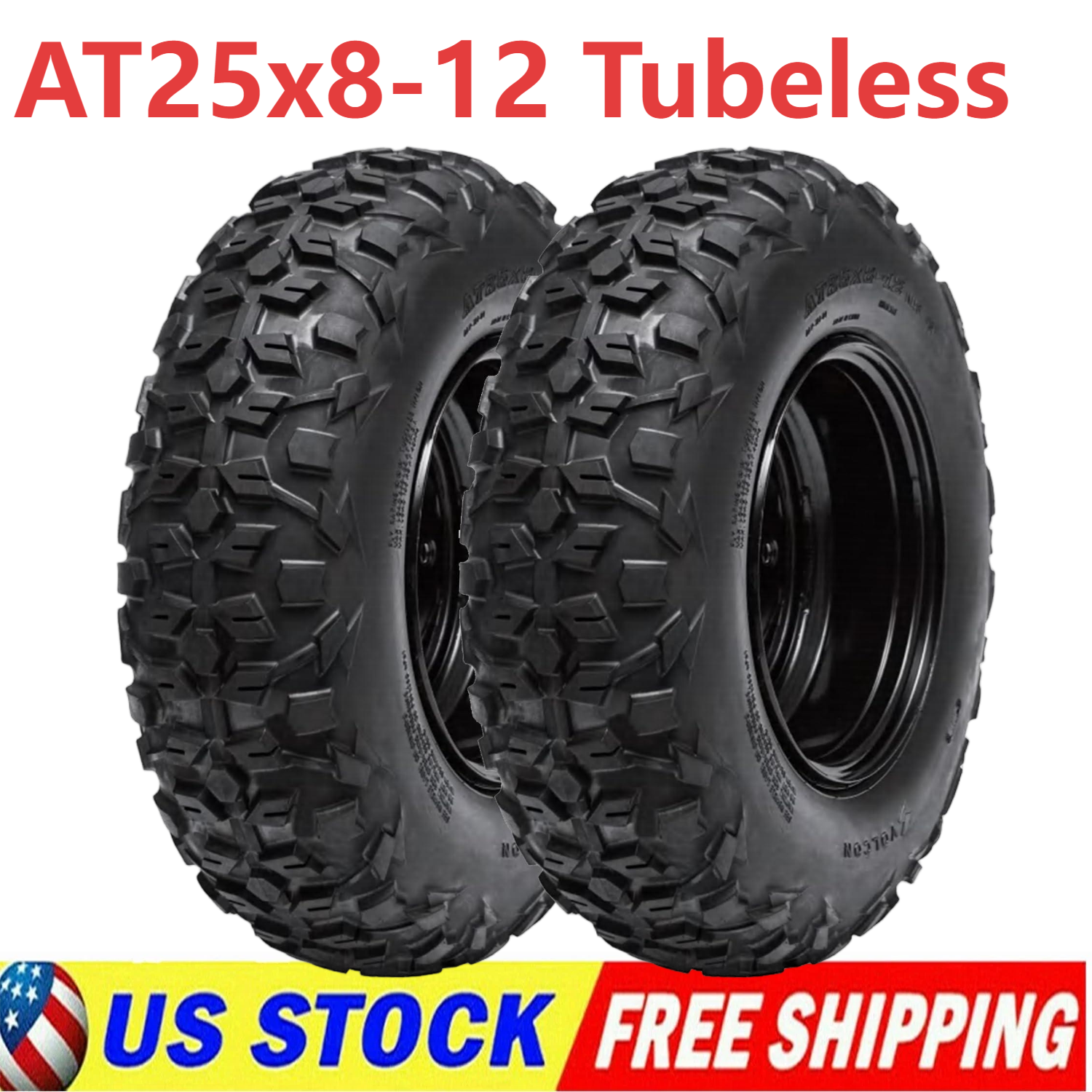 25 8 12 Atv Tires