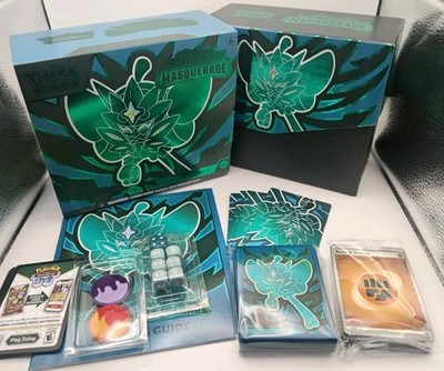Pokemon Rebel Clash Elite Trainer Box ETB leer mit Zubehör ohne Packungen TCG