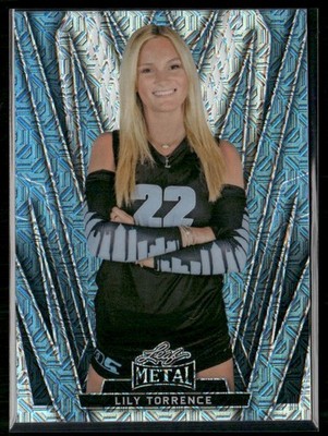 2024 Leaf Metal Women of Sport #56 Lily Torrence Mojo Platinum Blue #1/1