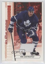 2003-04 ITG Action Game-Used Jerseys Ruby /500 Nik Antropov #M-1 8tn