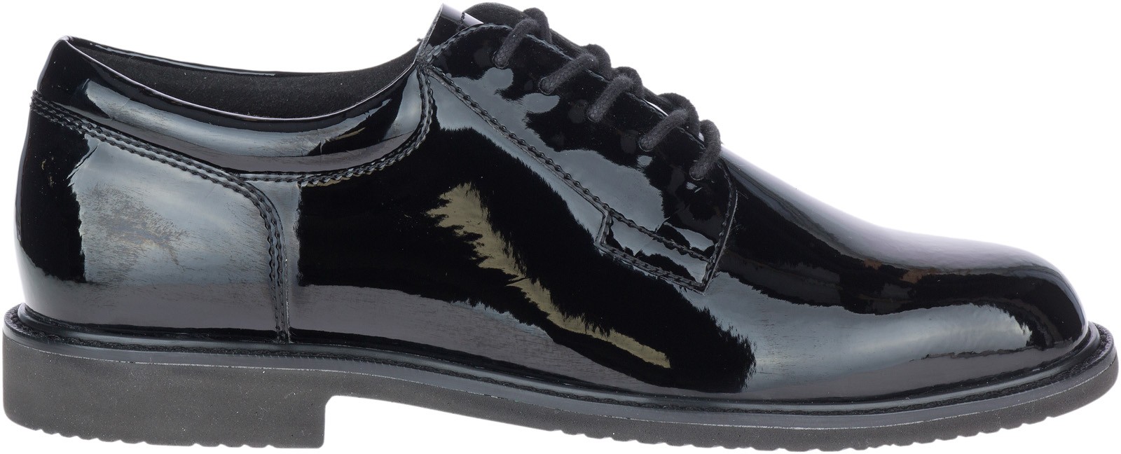 Bates Sentry Lux E07851 Womens Black Wide Oxfords - Lace Ups Plain Toe Shoes 5 5490₽