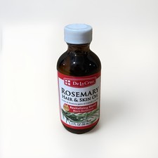 De La Cruz Rosemary Hair  Skin Oil 2 Fl Oz