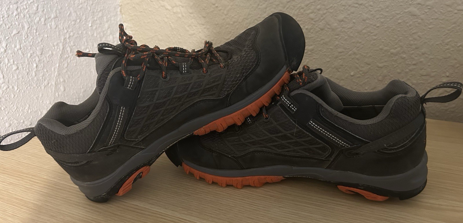 Keen Saltzman Scarpe Uomo 10.5 Grigio Arancione Impermeabili Scarpe da Escursionismo