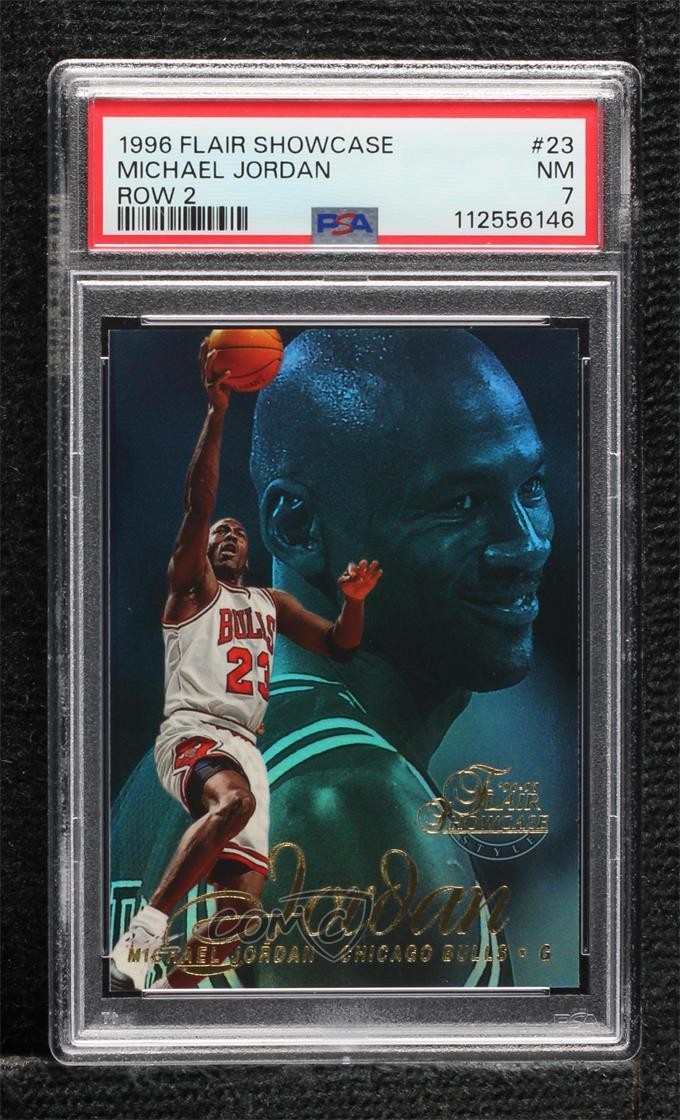 Michael Jordan 1996 Flair Showcase #23 Row 2 Price Guide - Sports