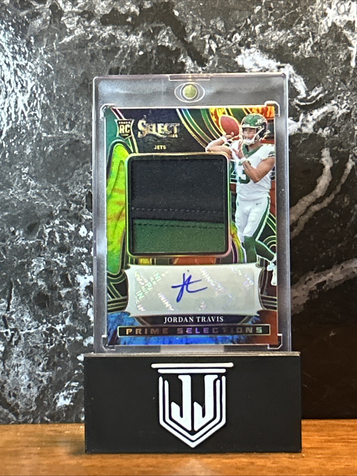 Jordan Travis Panini Select Prime Selections Signature Relics #PSPSJTS Tie Dye