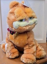 Vintage 2004 Garfield Plush Toy with Collar