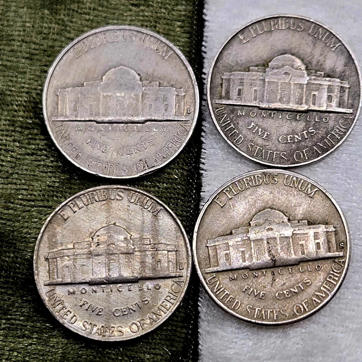 Jefferson Nickel 1954 Uncertified US Coin Errors for sale | eBay