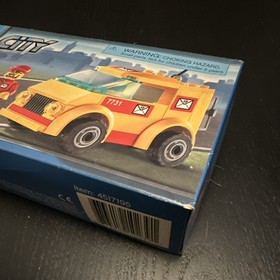 LEGO City 7731 Mail Van Vehicle Set &mdash; Vintage &mdash; 66 pcs &mdash; Ages 5-12