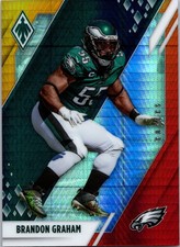 2021 Panini Phoenix #75 Brandon Graham Fire Burst