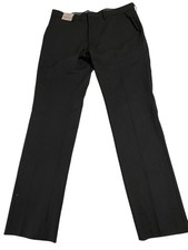 Kenneth Cole Reaction Men's Dress Pants Black Skinny Fit 32x30 Premium Flex