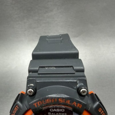 Casio STL-S100H Watch Men 45mm Digital Gray Tone Alarm Chrono