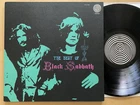 THE BEST OF BLACK SABBATH 1971 JAPAN ONLY COVER OZZY OSBOURNE HARD ROCK METAL