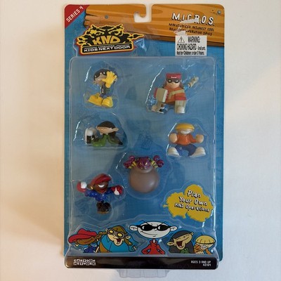 KND Codename Kids Next Door M.i.c.r.o.s. MICROS Figure Set RARE Series 4