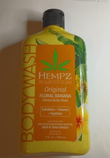 Hempz Floral Banana Herbal Body Wash - 17 floz