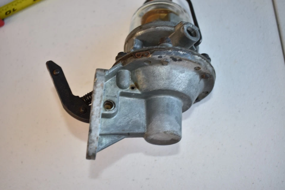 Bomba de combustible mecánica de CA cuenco de sedimentos de vidrio parte # 1523089 estampado 52 Steampunk Foto 4 de 4