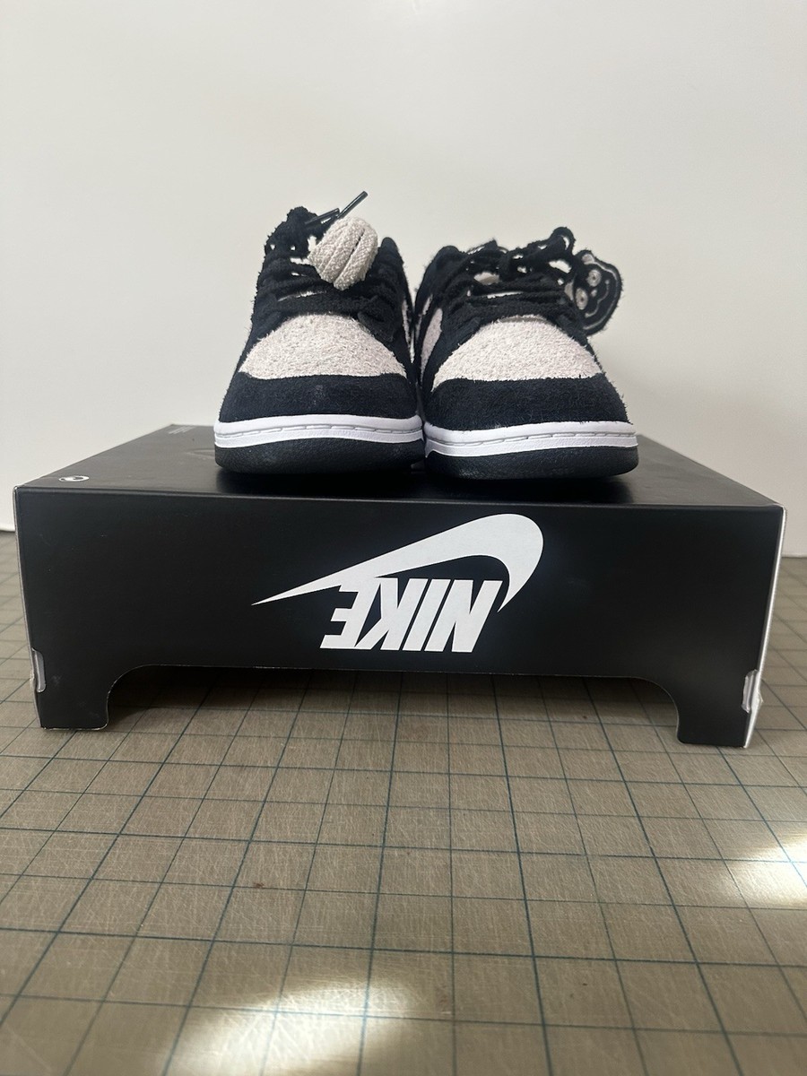NIKE DUNK LOW RETRO SE WHITE/BLACK-BLACK IB2990 100 / 8M | eBay