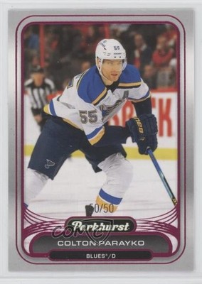 2023-24 Upper Deck Parkhurst Pink Foil 50/50 Colton Parayko #258 6kv