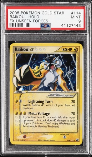 Raikou ★ graded PSA 9 for sale on eBay