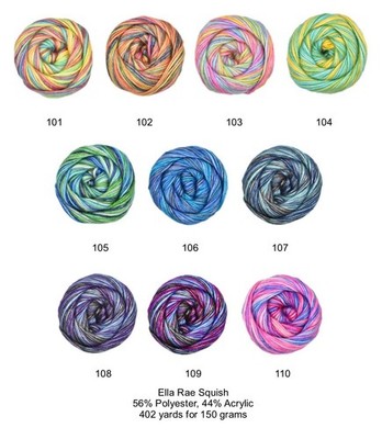 Squish Baby Yarn from Ella Rae; 8 Fun Colors Available