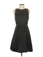 Halston Heritage Women Black Cocktail Dress 4