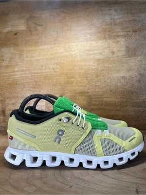 On Cloud 5 Push REFLECTIVE Womens Size 8 Running Shoes Sneakers Hay Acacia