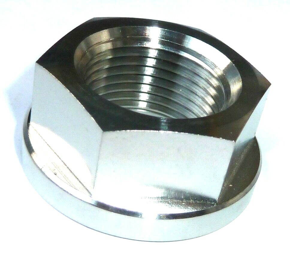 ZERO MOTORCYCLE FXS 2014-2020 REAR AXLE FLANGED NUT TITANIUM GR5