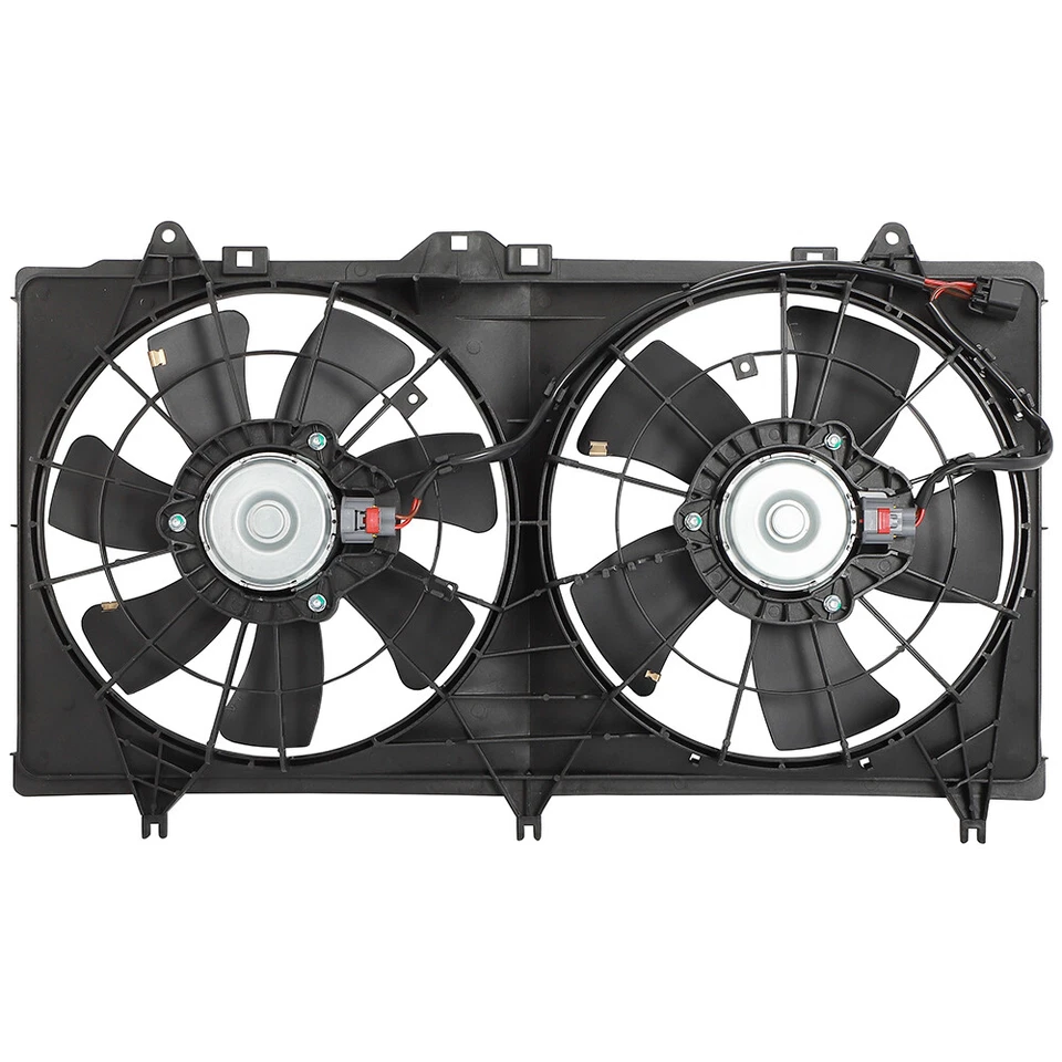Engine Radiator Condenser Fan Assembly For 2012 2013 2014 2015 Chevrolet Camaro - Image 3 of 4
