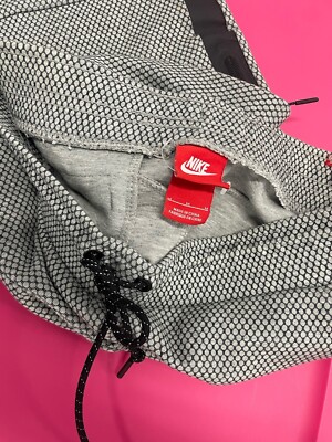 Nike Shorts Mens M Sportswear Tech Fleece Black White Polka Dot