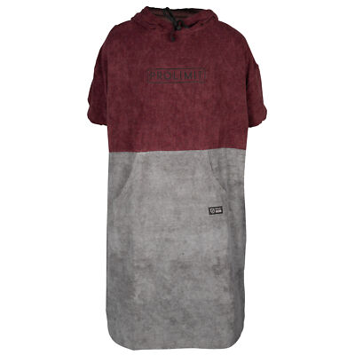 Pro Limit Poncho Poncho OSFA  - Burgundy/Dark Grey 2024