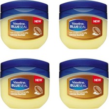 4 x Vaseline Cocoa Butter Pure Petroleum Jelly Travel Size 50ml/1.7 oz