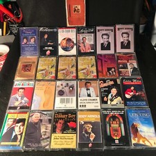 Great Assortment 0f 25 Classic Sounds Cassettes Many Various Genres