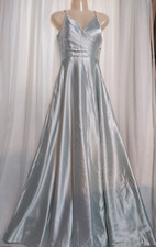 NWT WOMEN'S RYANTH FORMAL GOWN, ICE GREEN SZ 4 FULL LENGTH DRESS PROM, NEW