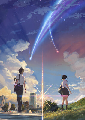 Dein Name Anime Filmposter A4 A3 KAUFEN SIE 2 ERHALTEN SIE 1 GRATIS T295