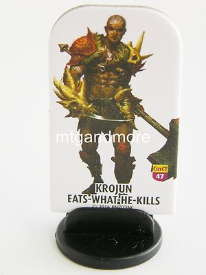 Pathfinder Battles Pawns / Tokens - #047 Krojun Eats-What-He-Kills - Crimson Thr