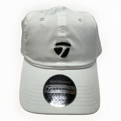 TaylorMade Lifestyle TBug White Adjustable Golf Hat/Cap