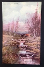 Antique Postcard THE MURMURING BROOK 1904 R Hill E.P. Charlton & Co.