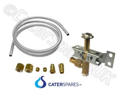 3 WEGE PILOT & FLEXIBEL 950 MM LANG 6 MM UNIVERSAL GAS PILOT BUNDY ROHR KIT & MUTTERN