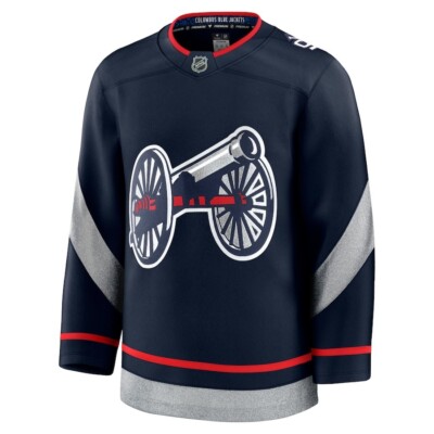 Men's Columbus Blue Jackets Fanatics Navy 2025 NHL Stadium Series