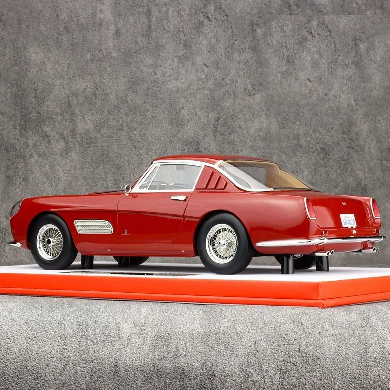 1/18 Ferrari 410 S.A. SUPERFAST 1959 Italian brand red resin car - Image 3 of 4