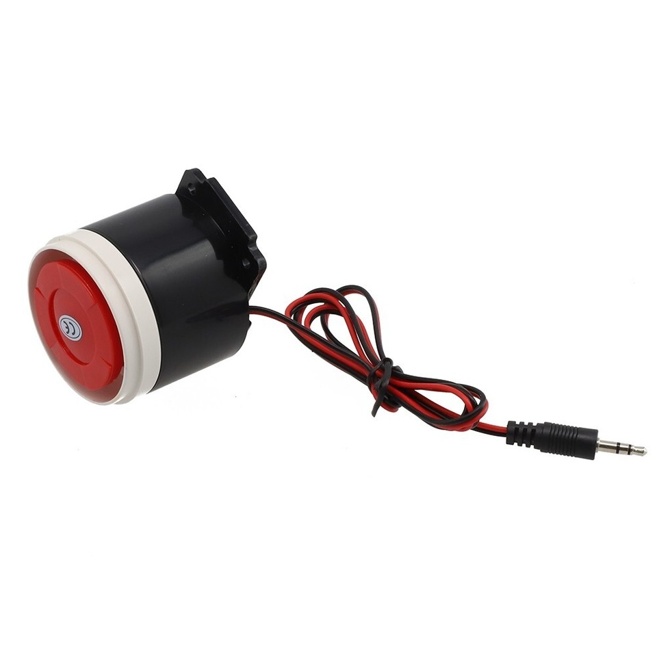 Long lasting 120dB Loud Siren Horn for Home Security Sound Alarm System