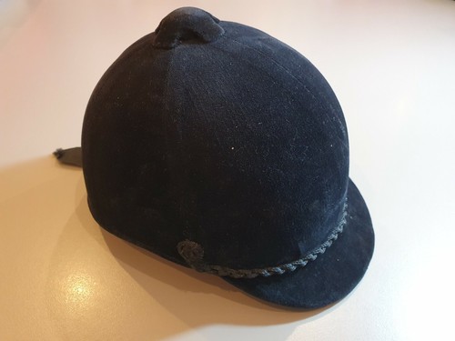 Casco per equitazione in velluto cappello cavallerizza | eBay