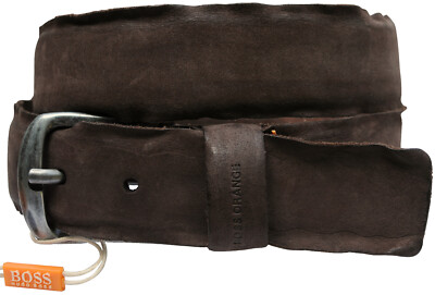 NEU JBIBOLY HUGO BOSS GÜRTEL Gr. 90 DARK-BROWN ORANGE LABEL zu JEANS 50299636