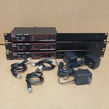 Lot Of 3- Galaxy Audio As-900t Personal Uhf Wireless Monitor Transmitters -parts