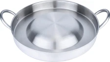 ARC, CM54 NSF Approval 21.25" Heavy Duty Stainless Steel Convex Comal Cazo Gridd