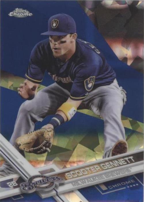 2017 Topps Chrome Sapphire Edition - Scooter Gennett #49 - 1 of 1