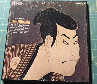 Gilbert & Sullivans' The Mikado, Box Set; 33RPM London OSA-12103