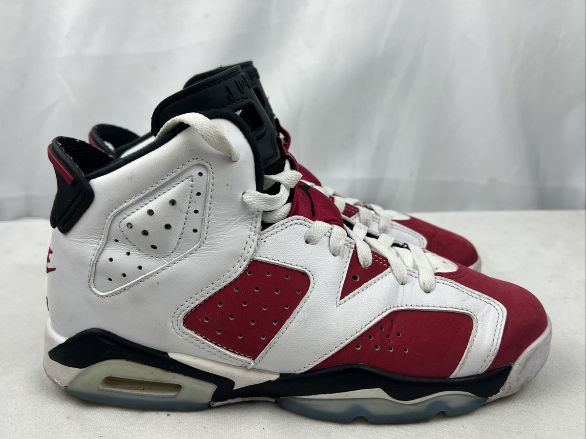 Nike Air Jordan 6 Retro Carmine GS (384665-106) Size 6.5Y Nike Air Jordan 6 Retro Carmine GS (384665-106) Size 6.5Y
