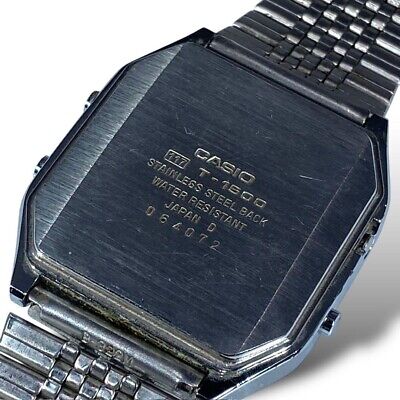CASIO T1500 Vintage 80s Cheap Casio Digital Watch Working CASIO T1500 Vintage 80s Cheap Casio Digital Watch Working